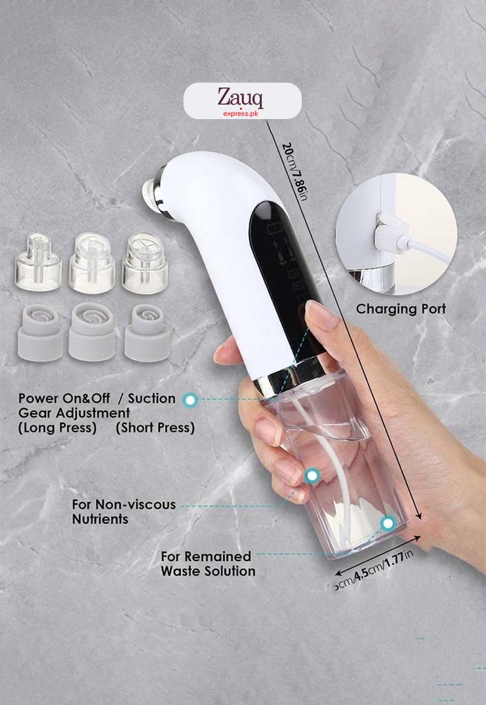 HydraGlow™ Micro Bubble Facial Cleanser & Blackhead Remover