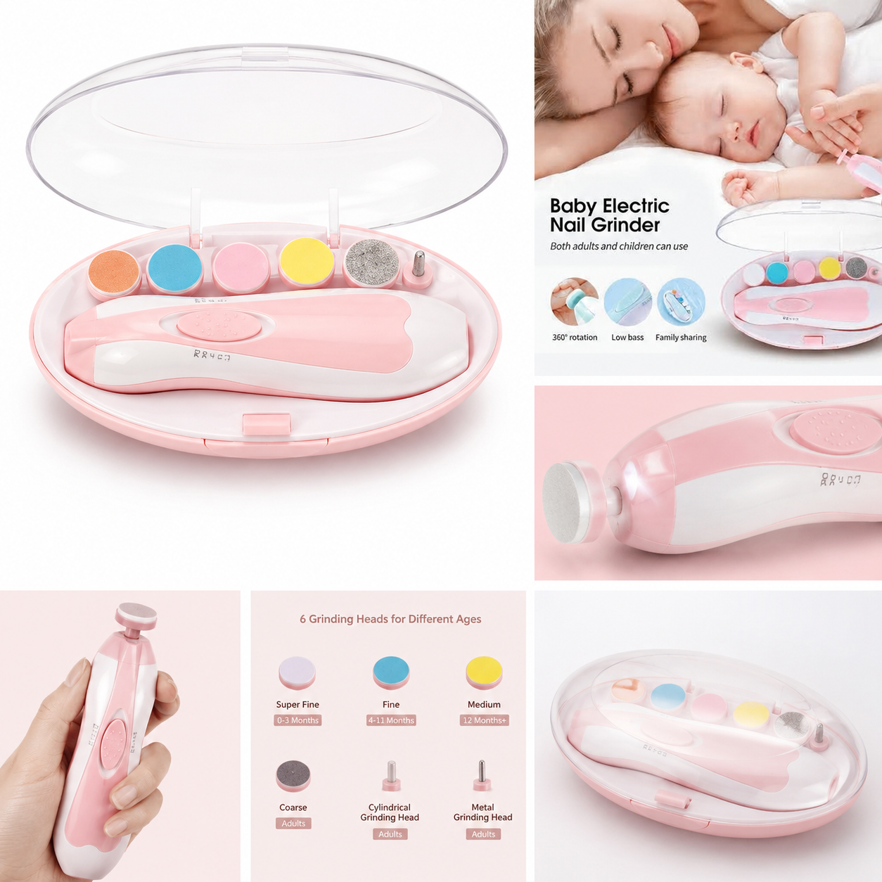 Baby Electric Nail Trimmer Kit