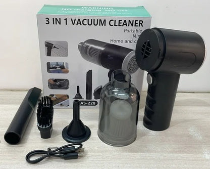 3-in-1 Portable Mini Vacuum Cleaner