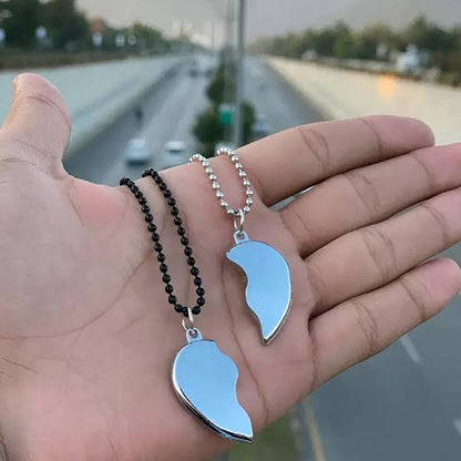 Matching Heart Couple Necklace